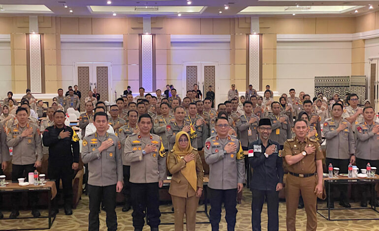  Abdul Hakim Perjuangkan Ketercukupan SDM Polri di Lampung