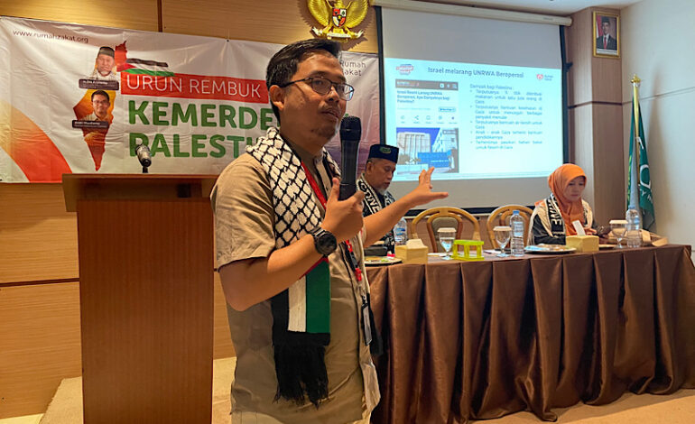  Urun Rembuk Kemerdekaan Palestina, Relawan Kemanusiaan Andri Murdianto: Kita Mesti Berisik