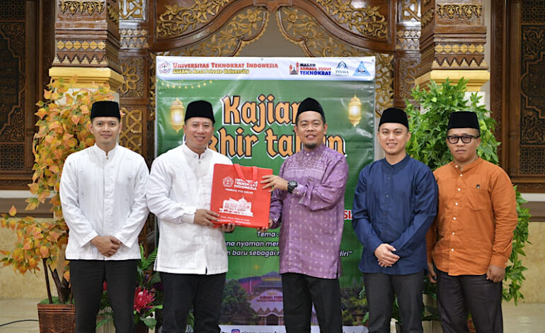  Kajian Rohani Masjid Asmaul Yusuf Universitas Teknokrat Indonesia, Syahid Abdullah: 2025 Momentum Hijrah Diri
