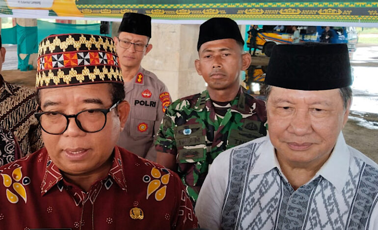  Pembangunan Masjid Al Hijrah Lanjut, Pj Gubernur Optimistis Panitia Pimpinan Nasrullah Yusuf Lancar-Sukses