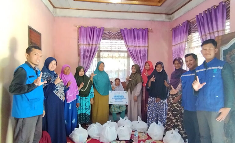  Tempuh Jarak Jauh, LAZDAI Lampung Salurkan Paket Sembako-Alquran ke ujung Mesuji