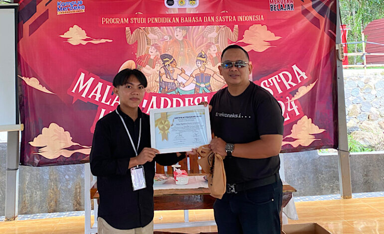  Mahasiswa Bahasa Indonesia STKIP PGRI Ditantang Kontinu Menulis di Wartalampung.id