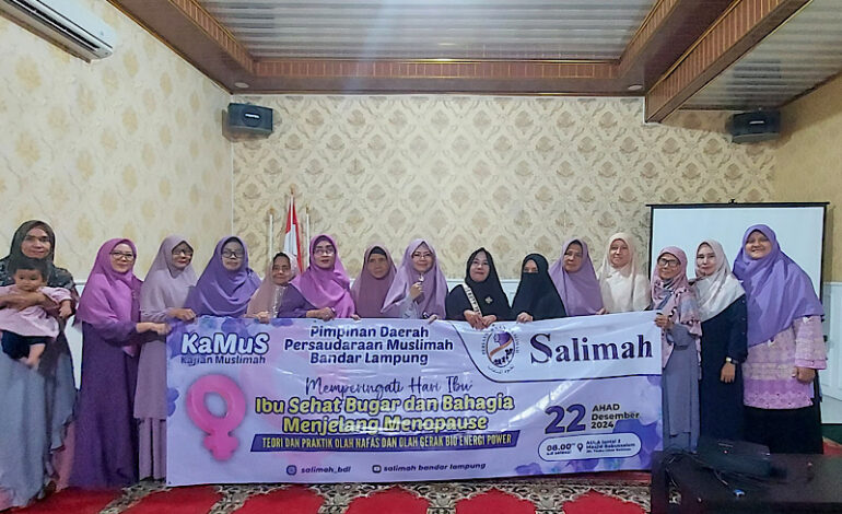  Salimah Bandar Lampung Kajian Edukasi Kesehatan Jelang Menopause