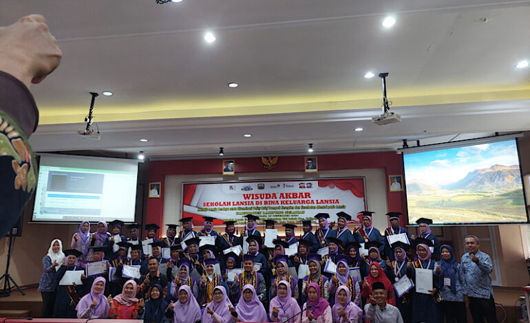  PD Salimah Lampung Selatan Gelar Wisuda Akbar Salsa Inisiasi BKKBN