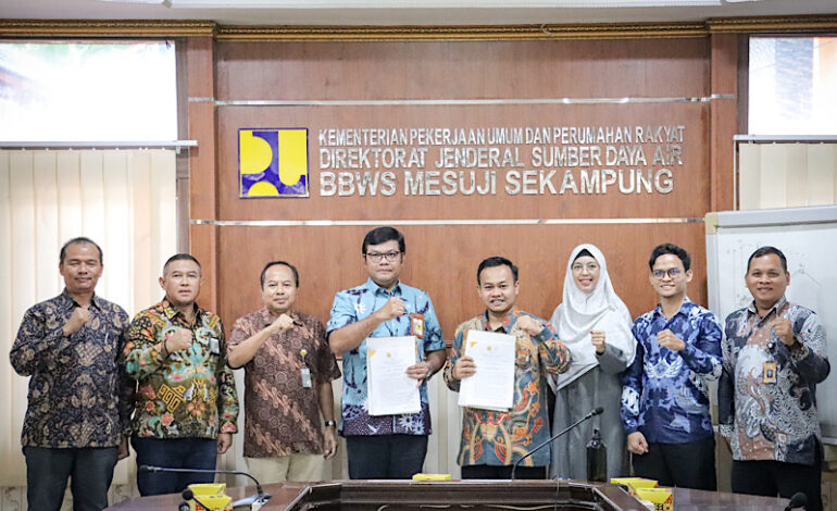  Universitas Teknokrat Indonesia Kerja Sama Balai Besar Wilayah Sungai Mesuji-Sekampung PUPR
