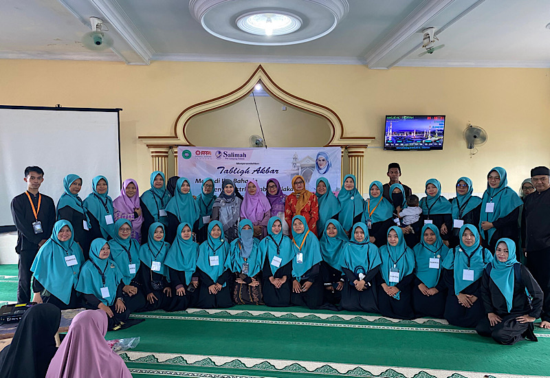  Ceramah Hikmah Isra Mikraj Inisiasi Salimah Lamsel, Astri Ivo Ajak Muslimah Bahagiakan Orang Lain