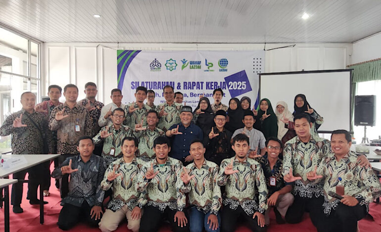  Rapat Kerja Tahun 2025 LAZDAI Lampung, Ini Pesan Penting Ahmad Junaidi Auly