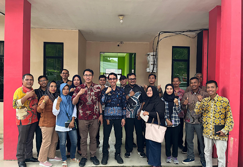  Mitra Bentala-Perwakilan Desa Maja & Kelawi Audiensi Pengelolaan Sampah Lamsel