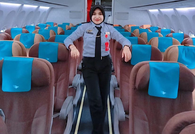  Model Lampung Fegi Kesuma Cerita Pengalaman Kerja Dunia Penerbangan Nasional