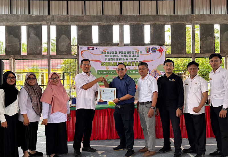  Adian Saputra Narasumber P5 SMAN 2 Natar, Latih Siswa Kelas XI Bikin Karya Jurnalistik