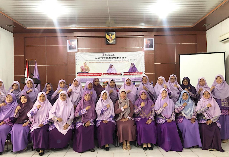  Pimpinan Daerah Salimah Lampung Utara Gelar Musyawarah Daerah