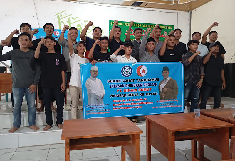  Puluhan Pekerja Migran Asal Tanggamus Belajar Bahasa Jepang, Ikuti Karantina demi Miliki Daya Saing