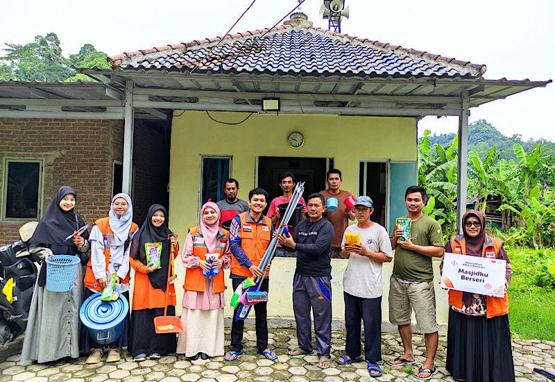  Sambut Ramadan, Rumah Zakat Lampung Inisiasi Program Masjidku Berseri