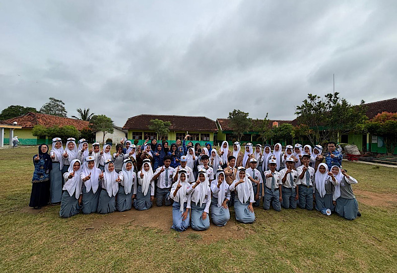  Pengurus OSIS-MPK SMKN 1 Terbanggi Besar 2025/2026 Dilantik