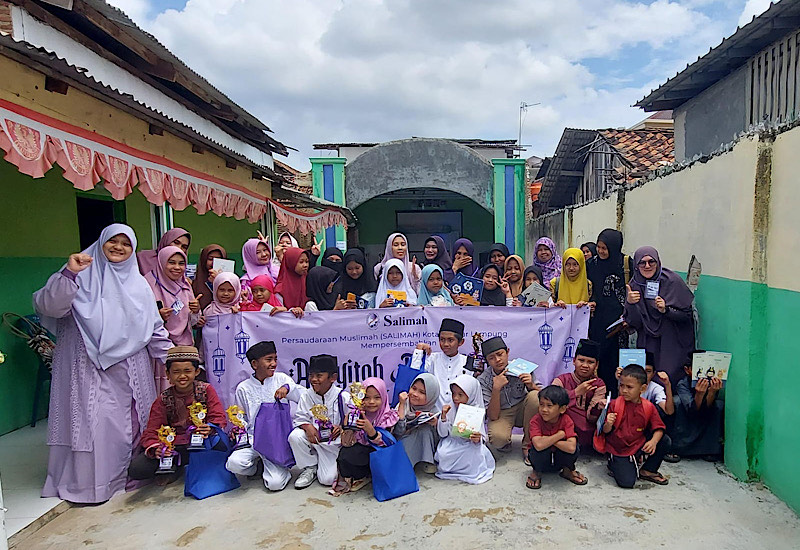  Salimah Bandar Lampung & Bumiwaras Festival Anak Saleh, Tuan Rumah Taman Pendidikan Quran Rabbani MI Nurul Ma’arif