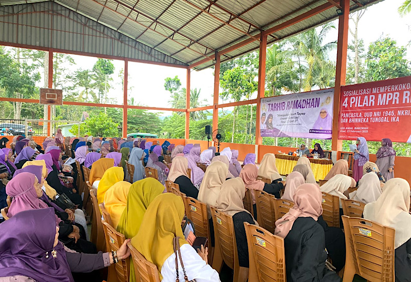  PW Salimah Lampung & Pesawaran Tarhib Ramadan 2025, Almuzzammil Yusuf dan Nurul Hidayati Narasumber