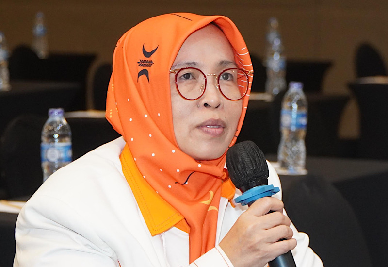  Sekretaris Fraksi PKS Kota Bandar Lampung Yuni Karnelis Dukung Program Makan Bergizi Gratis