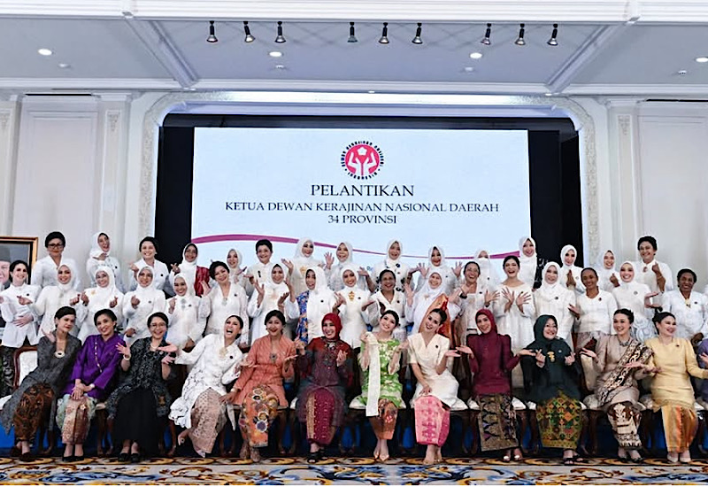  Purnama Wulan Sari Dilantik Ketua Dekranasda Lampung