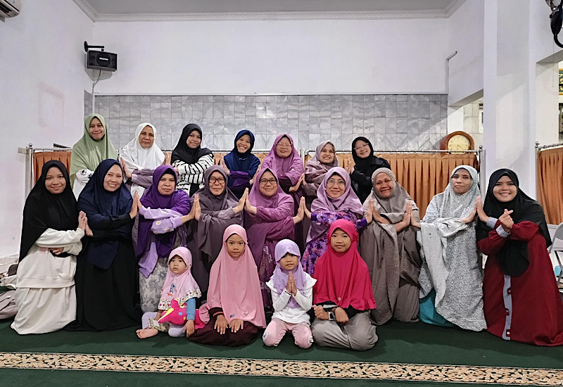  Salimah Lampung Gelar Iktikaf Malam Ke-27 Ramadan di Masjid Babussalam