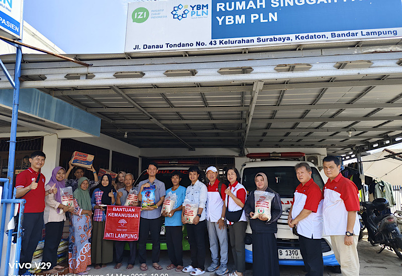  Indonesia Tionghoa Lampung Salurkan Bahan Pokok untuk Penghuni Rumah Singgah Pasien IZI