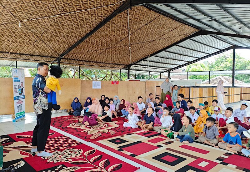  Sekolah Alam Cahaya Ikuti Safari Dongeng Spesial Ramadan LAZDAI, Anak-Anak Bangga Bantu Rakyat Palestina