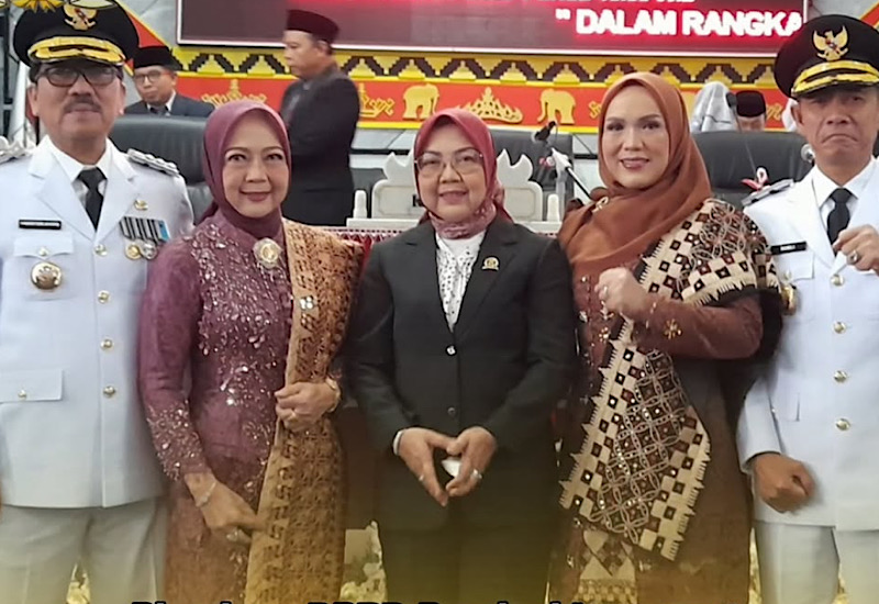 Wakil Ketua DPRD Lampung Kostiana Hadiri Paripurna Istimewa DPRD Lampung Utara