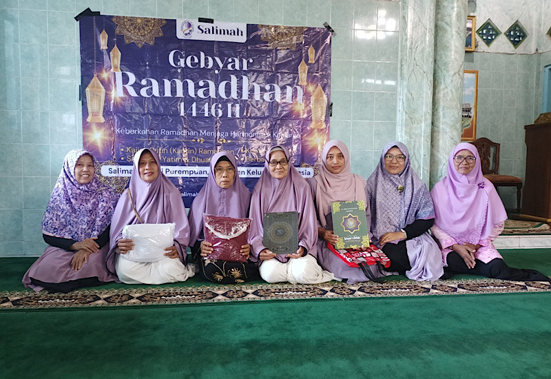  Gebyar Ramadan Salimah Pringsewu, Loecy Antary Paparkan Amalan yang Dicintai Allah