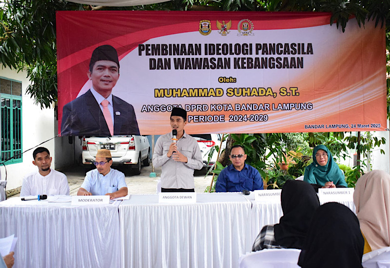  Muhammad Suhada Gelar Sosialisasi Pembinaan Pancasila di Kotabaru, Evi Virdiana dan Adian Saputra Narasumber