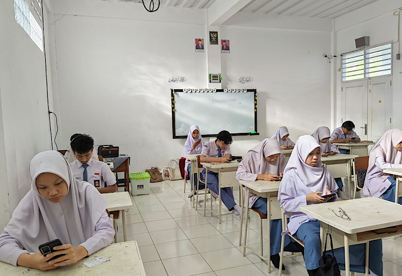  SMAIT Daarul ‘Ilmi Gelar Tes Kompetensi Akademis Tahun Pelajaran 2024/2025