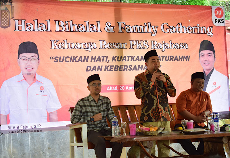  DPC PKS Rajabasa Ikhtiar Punya Kantor, Agus Widodo Ikutan Sumbang