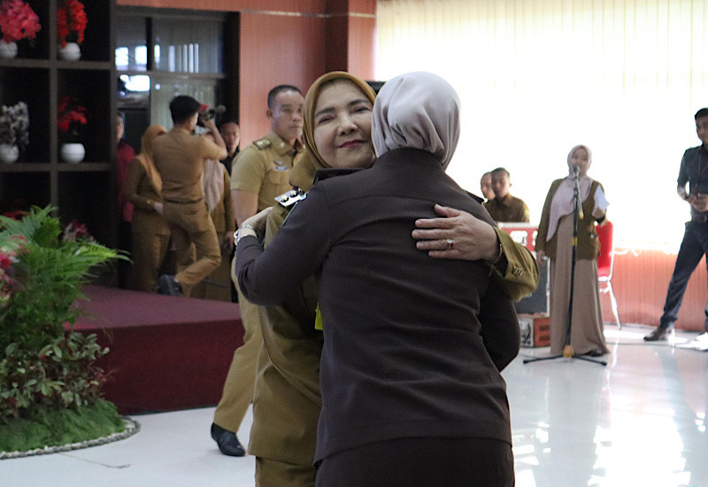  Pemkot Bandar Lampung Halalbihalal di Gedung Semergou