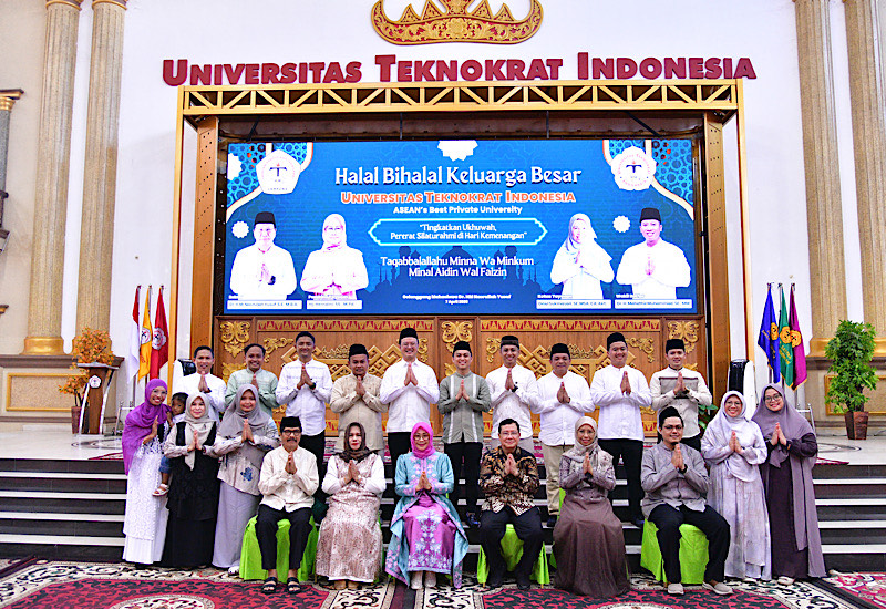  Halalbihalal Universitas Teknokrat Indonesia, Dewi Sukmasari: Perbanyak Doa