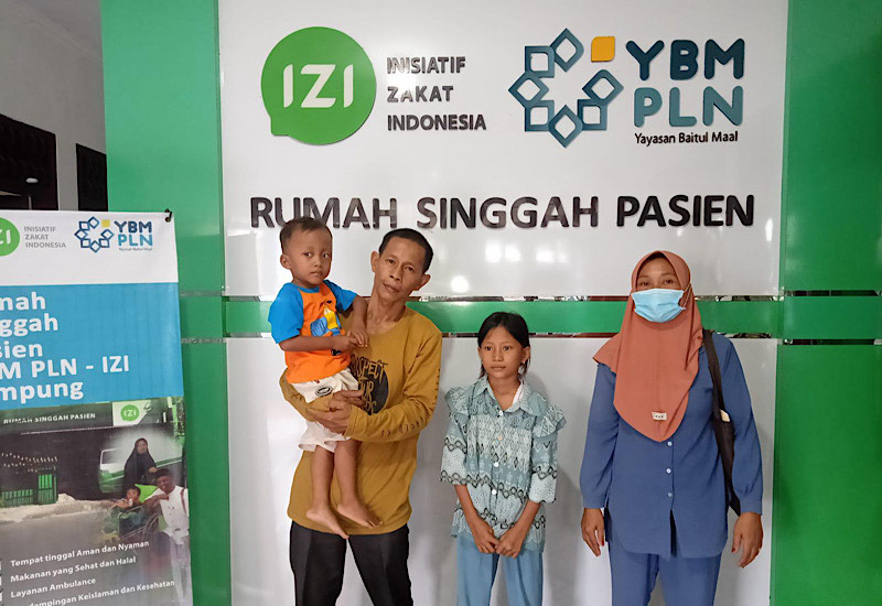  M Rafa Ardhani Anak dengan Hisprung, Singgah dengan Nyaman di RSP YBM PLN-IZI Lampung