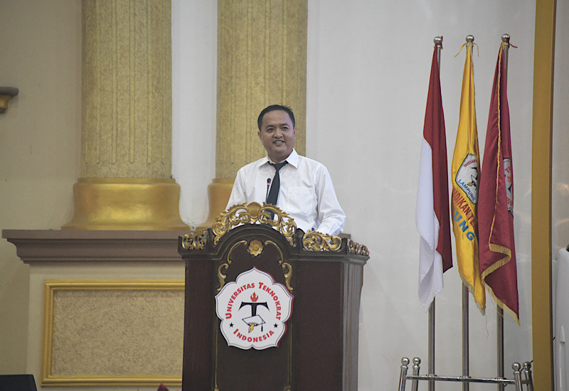  Seminar di Universitas Teknokrat Indonesia, Thomas Amirico: Mahasiswa Lampung Sulit Bersaing karena Nilai Rapor Katrolan Tak Sebanding Kemampuan