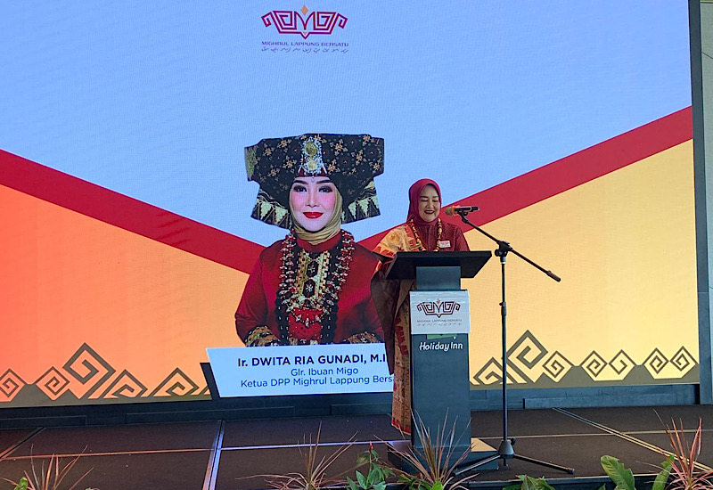  Mighrul Lampung Bersatu Halalbihalal dan Gelar Kartini Wastra Budaya