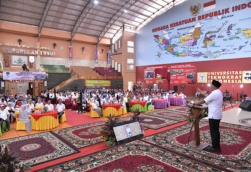  Universitas Teknokrat Indonesia Tuan Rumah Musyawarah Besar Ikatan Keluarga Alumni SMAN 2 Bandar Lampung