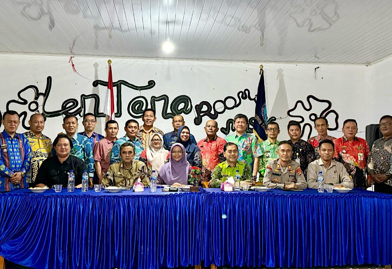  Polres Tanggamus Hadiri Rakor Tanggap Narkoba