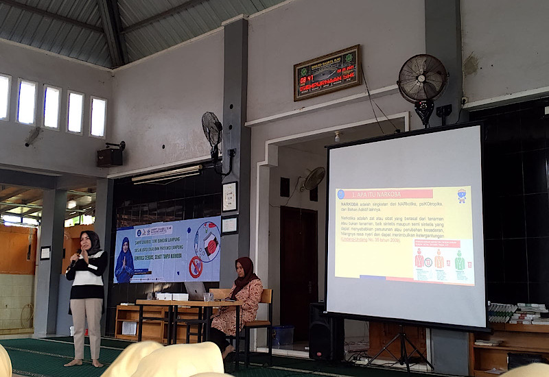  Wujudkan Generasi Cerdas dan Sehat tanpa Narkoba, SMPIT Daarul ‘Ilmi Undang BNN Provinsi Lampung