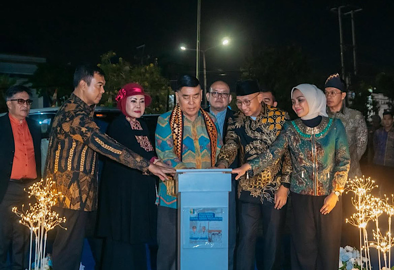  Gubernur Mirza Resmikan Nuwa Baca Zainal Abidin Pagaralam, Komjen Pol (Purn) Sjachroedin ZP Hadir