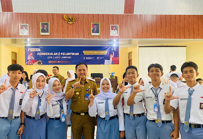  Tujuh Siswa SMAN Kotabumi Ikuti Pertemuan Pengurus OSIS Seprovinsi di Dinas Pendidikan dan Kebudayaan Lampung