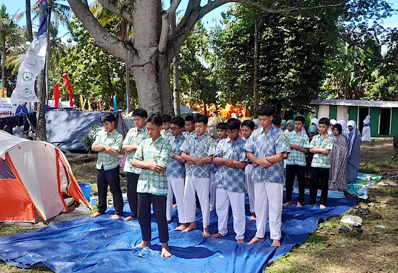  Alifulhuda Pratama Siswa SMPIT Daarul ‘Ilmi Bandar Lampung Imam Salat Retina 2025