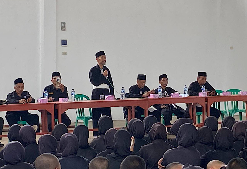  Senator Abdul Hakim Beri Motivasi kepada Warga PSHT Lampung Timur