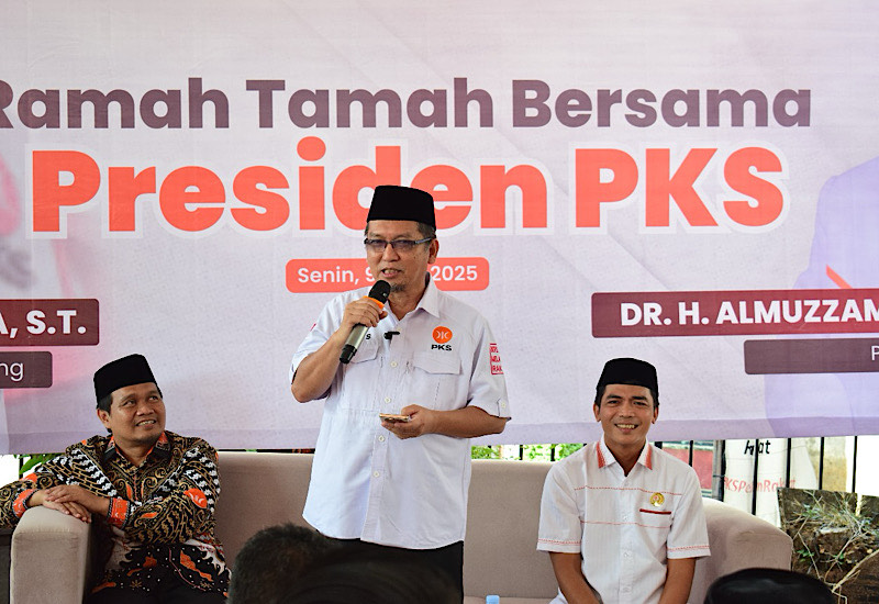  Temu Kader PKS Bandar Lampung, Almuzzammil Yusuf Tegaskan Sikap Politik Sukseskan Prabowo Subianto