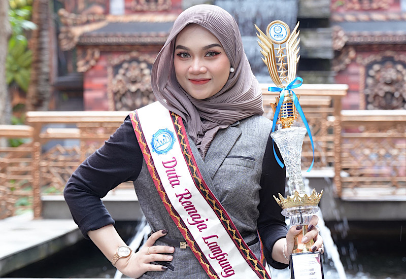  Mahasiswi Universitas Teknokrat Indonesia Duta Remaja Berbakat Lampung 2025 Chika, Selangkah Lebih Maju