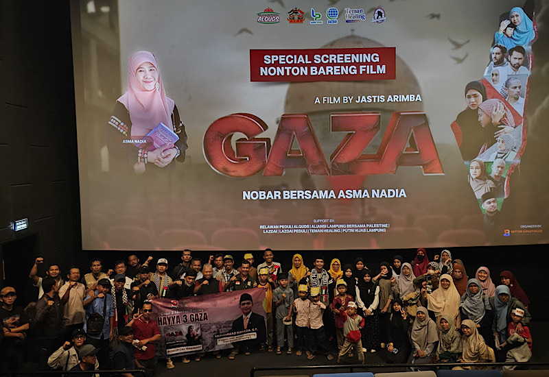  Bawa Konstituen Nonton Hayya 3, Muhammad Suhada Ajak Masyarakat Indonesia Berisik Kemerdekaan Palestina