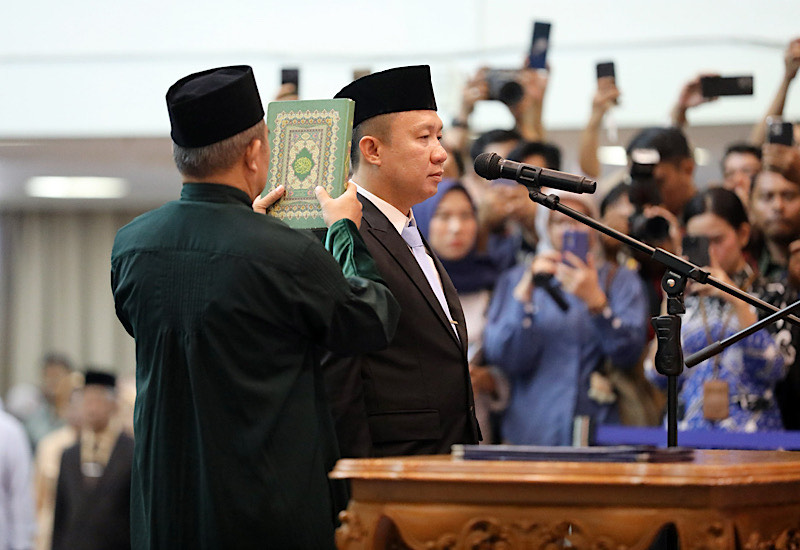  Marindo Kurniawan Jabat Sekdaprov Lampung, Gubernur Mirza: Bapak Itu Leher, Kalau Lemah Bisa Oleng Kepala
