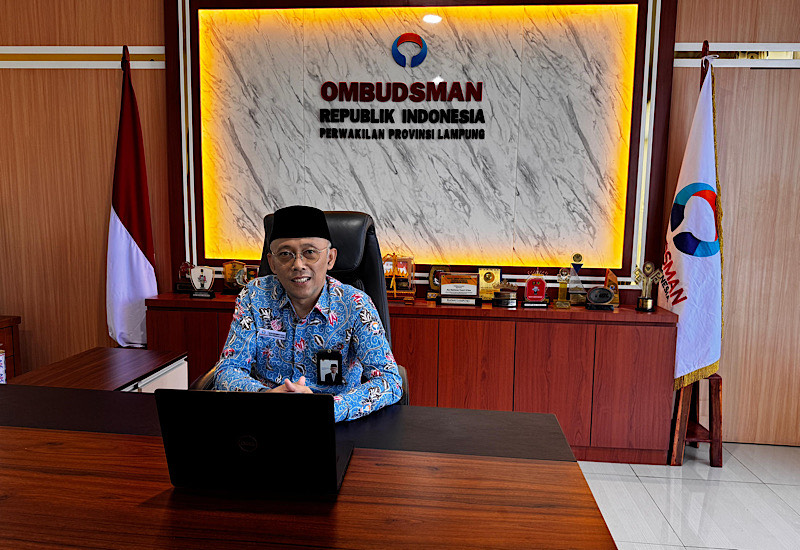  Ombudsman Lampung Serahkan Hasil Kajian Layanan Infrastruktur ke 9 Kepala Daerah, Hanya Mesuji dan Pringsewu yang Konfirmasi Hadir