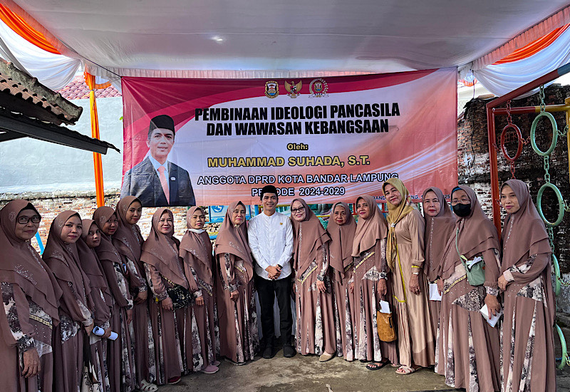 Muhammad Suhada Pembinaan Ideologi Pancasila di Sawahlama, Ajak Ibu-Ibu Tekun Ibadah dan Rajin Pengajian