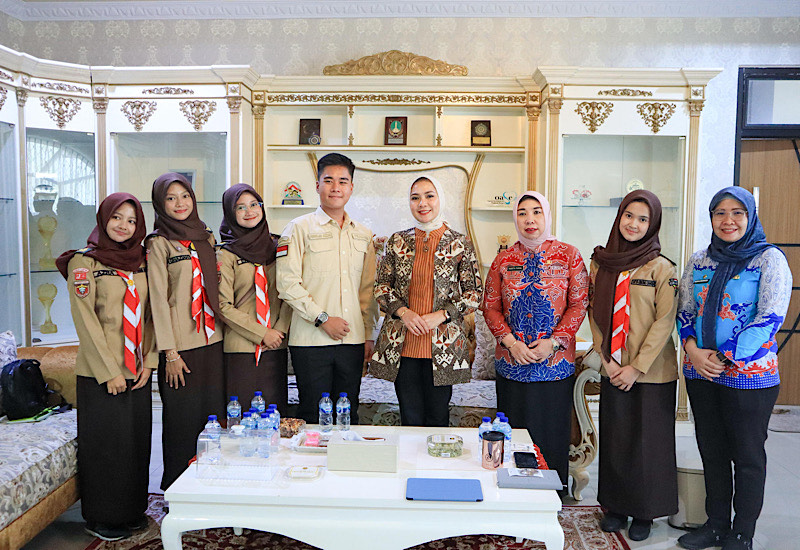  Sigma Leadership Dialogue 2025, Pramuka SMA Al Kautsar Dialog dengan Purnama Wulan Sari