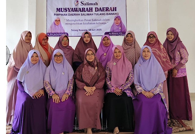  Suwartini Pimpin Salimah Tulangbawang 2025-2030